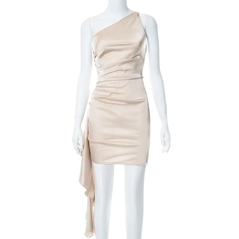 Sexy Sleeveless Dress for Fall